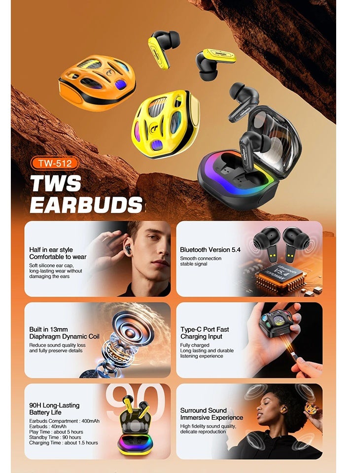 Apple & Huawei Compatible Wireless Bluetooth Headset, Ultra-Low Latency Technology, HiFi High-Fidelity Clarity, Deeper Bass Boosted, Precise Vocal Delivery, Rich Audio Details, Universal Smartphone Earphones - Image 3